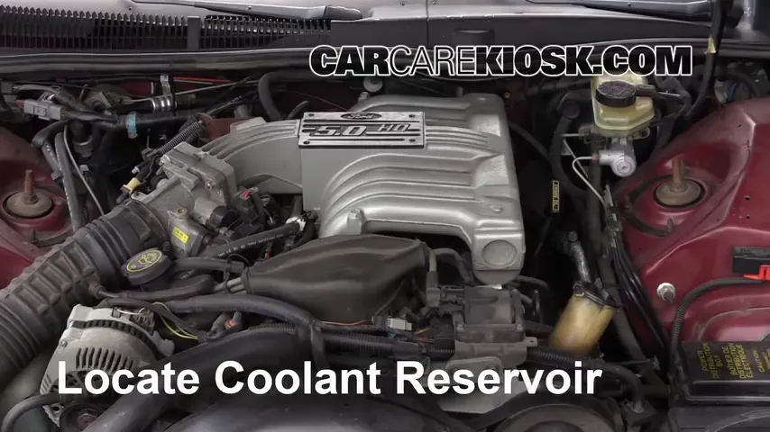 1993 Ford Thunderbird LX 5.0L V8 Coolant (Antifreeze)